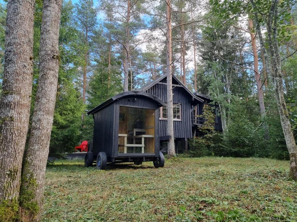 Villa Sambliku Treehouse Jogisoo Esterno foto